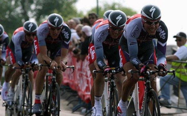 Philippe Gilbert and his Silence - Lotto team finished the day in 20th position.