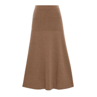 Iris &amp; Ink Ernestine ribbed merino wool-blend midi skirt, £165 | The Outnet