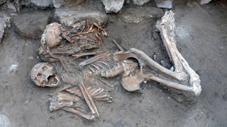 The skeletons of the brothers were found in 2016 at Tel Megiddo, the site of a Canaanite city-state in the Late Bronze Age. The city was the location of several ancient battles and gave its name to Armageddon -- the prophesied final battle between God and governments.