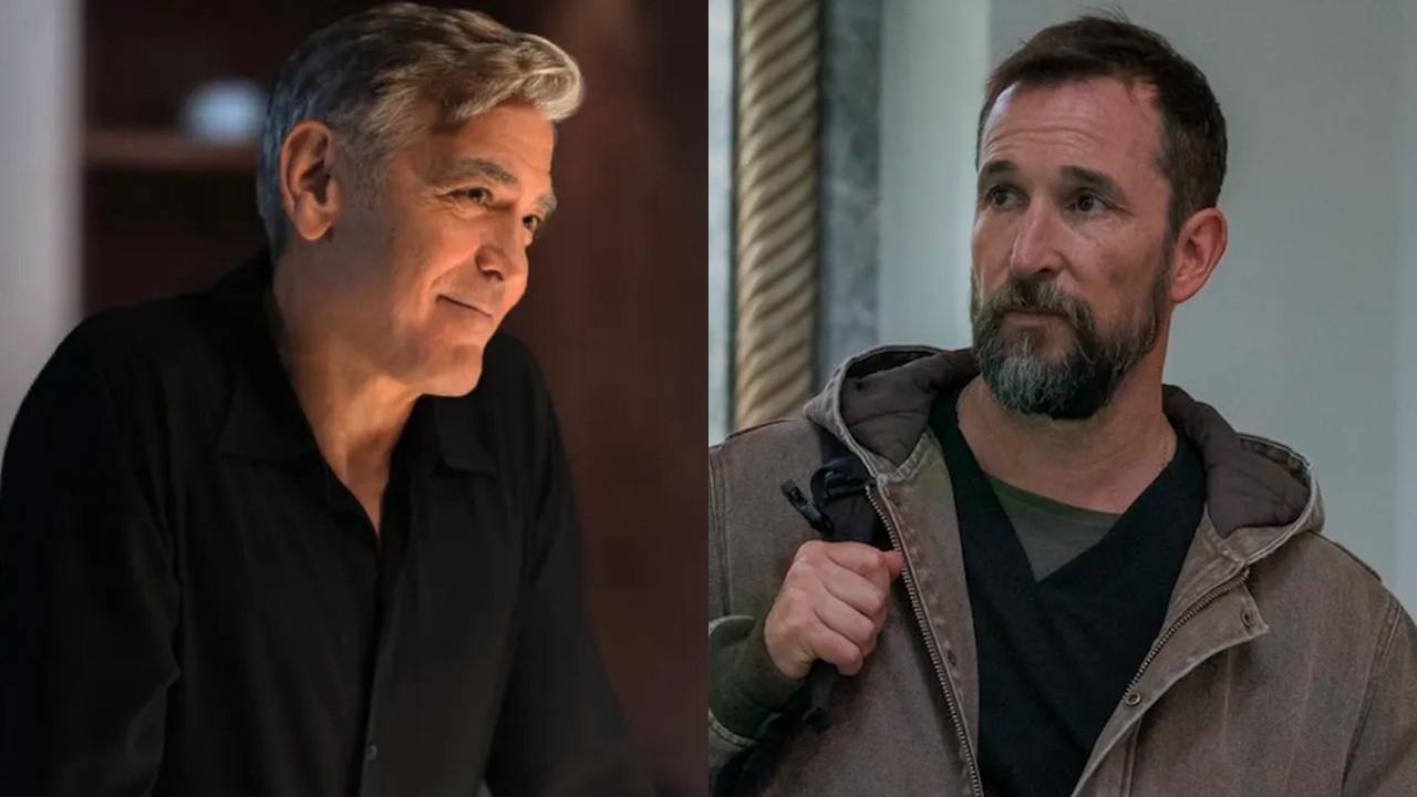 George Clooney is shown in Jay Kelly, and Noah Wyle is shown on The Pitt.