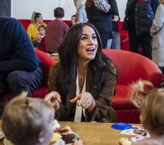 Duke And Duchess Of Sussex Visit Army Families