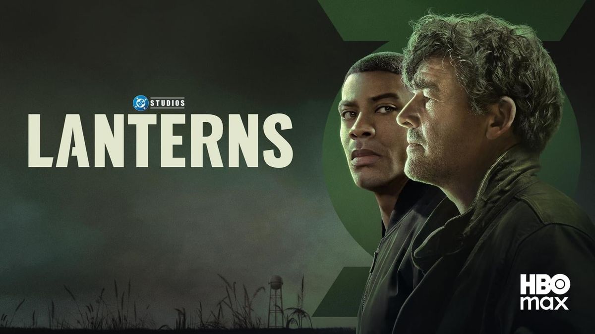 a promo banner for a sci-fi superhero tv series