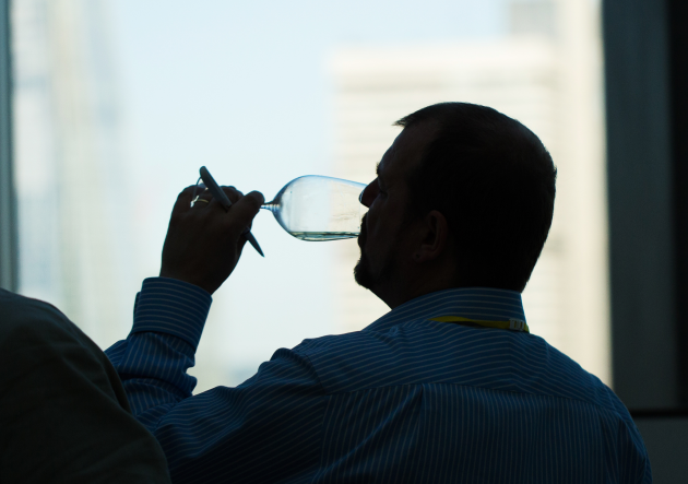 Wine tasting, jefford on Monday