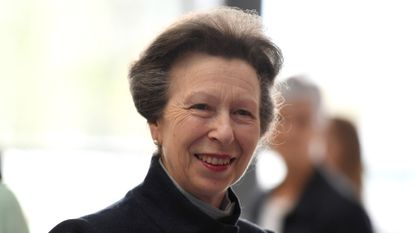 Princess Anne, Princess Royal officially opens the UK Hydrographic Office headquarters on April 25, 2019 in Taunton, England