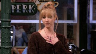 Phoebe looking sad in Friends