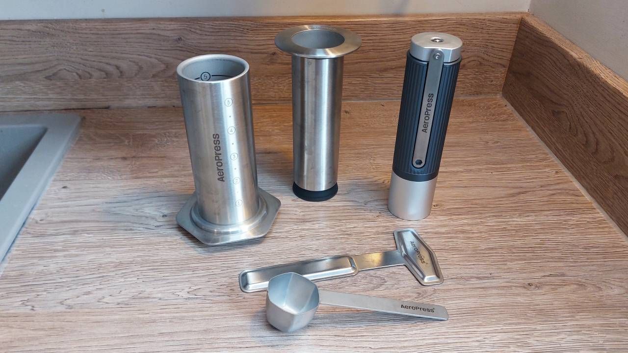 I tried the AeroPress Steel and Manual Coffee Grinder – it’s changed the way I make my morning coffee
