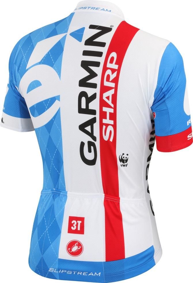 The Garmin-Sharp jersey for 2014