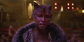 Grizabella singing the iconic number "Memroies" after Victoria brought her back to the Egyptian in Cats