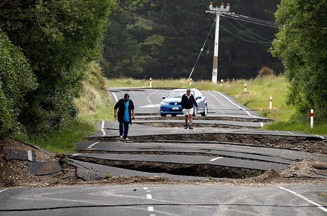 NZ earthquake, wine
