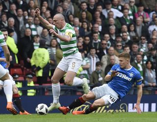 Old Firm games are usually more about meaty challenges than fancy football
