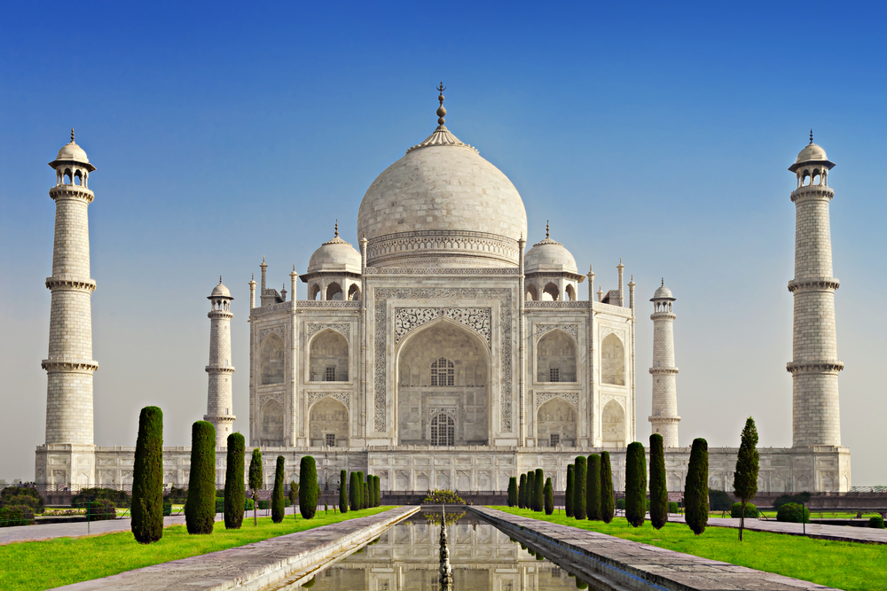 Taj Mahal Initial Necklace Taj Mahal Jewelry Indian 