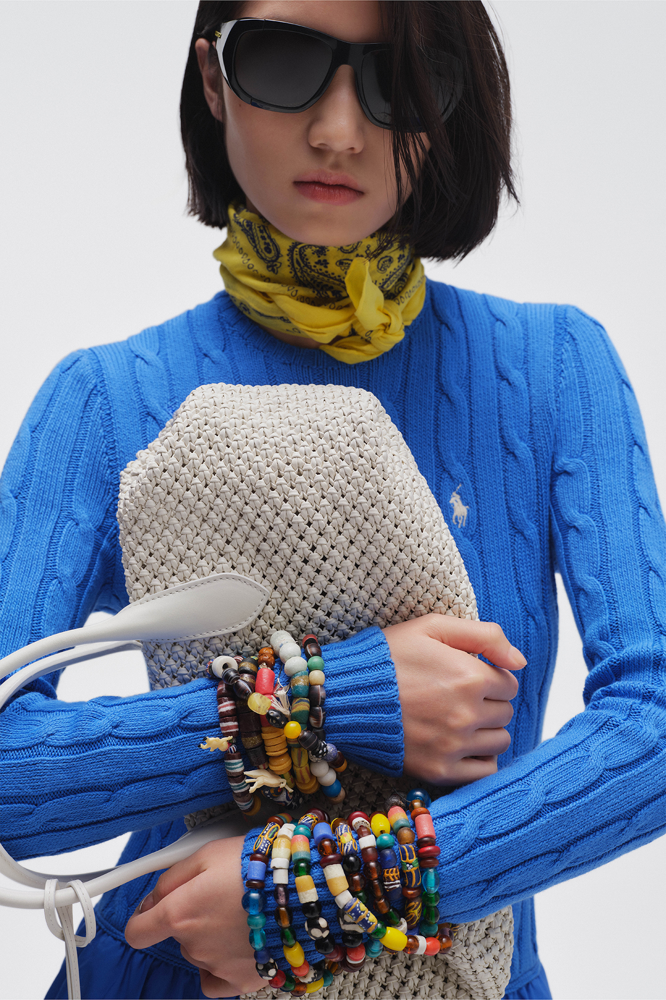 Beaded jewelry on the spring/summer 2026 runway