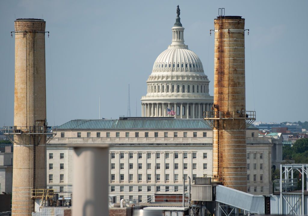 Power chimney near Washington, D.C.