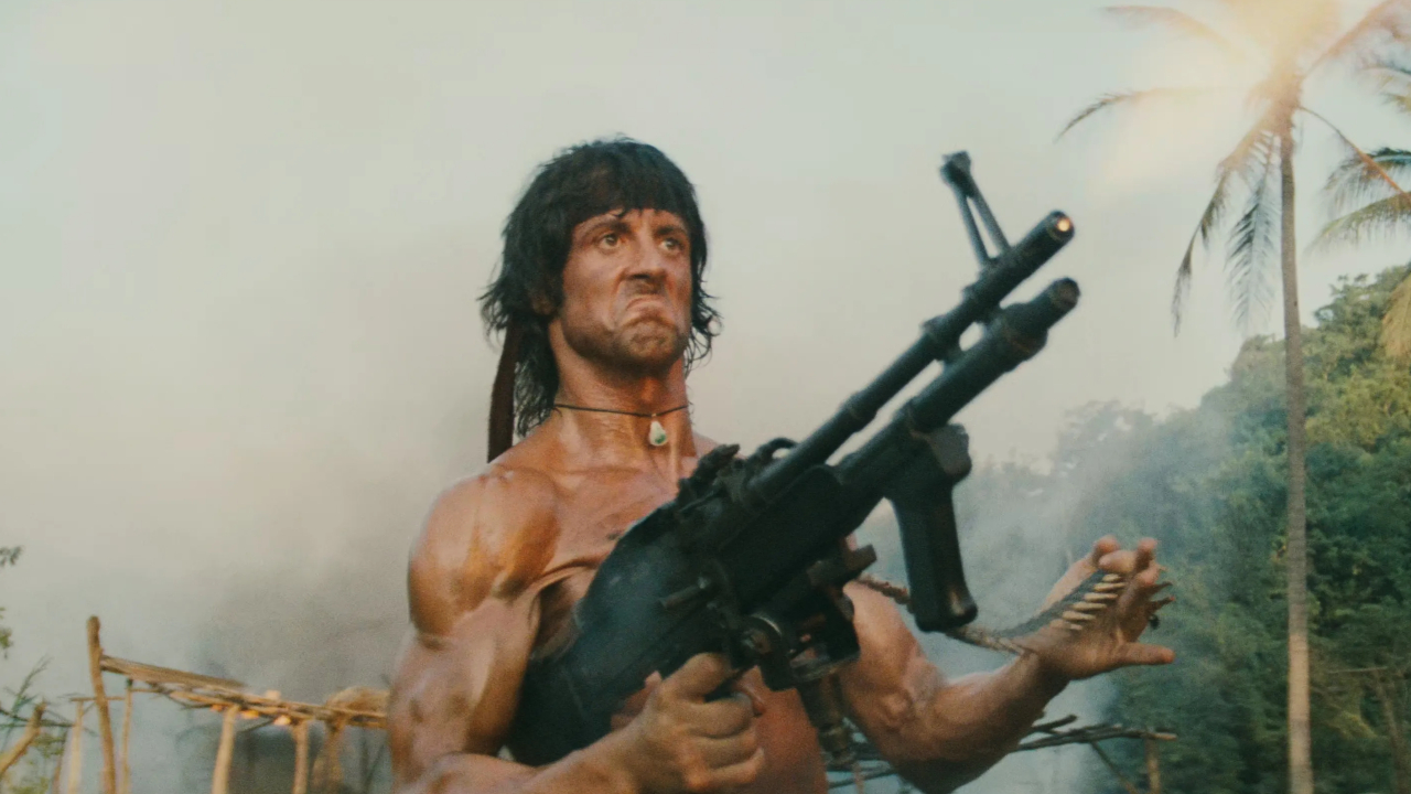 Sylvester Stallone in Rambo: First Blood Part II