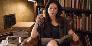 Lucy Liu looking casual on Elementary
