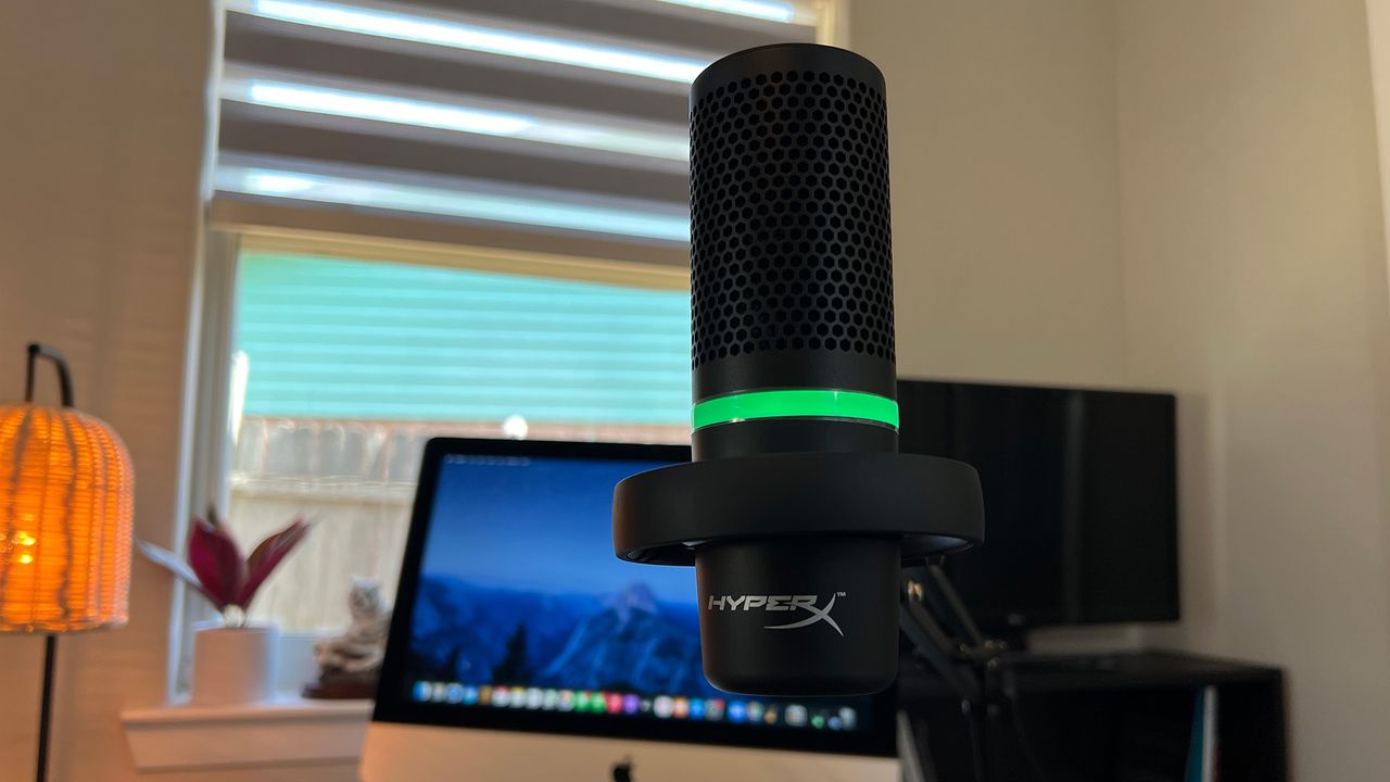 A HyperX Duocast on a desk