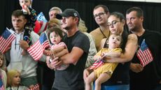 White Afrikaner farmers arrive in the U.S.