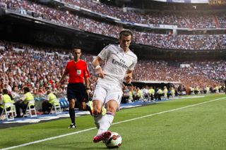 Gareth Bale in action for Real Madrid in 2014