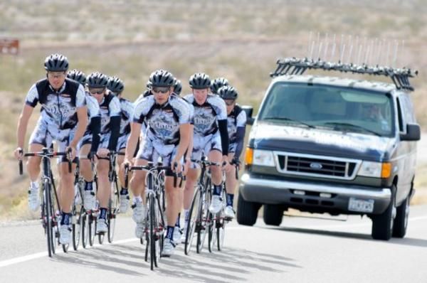 Time for training for the Adageo Energy Pro Cycling Team