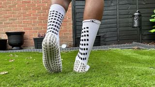 TruSox grip socks for football