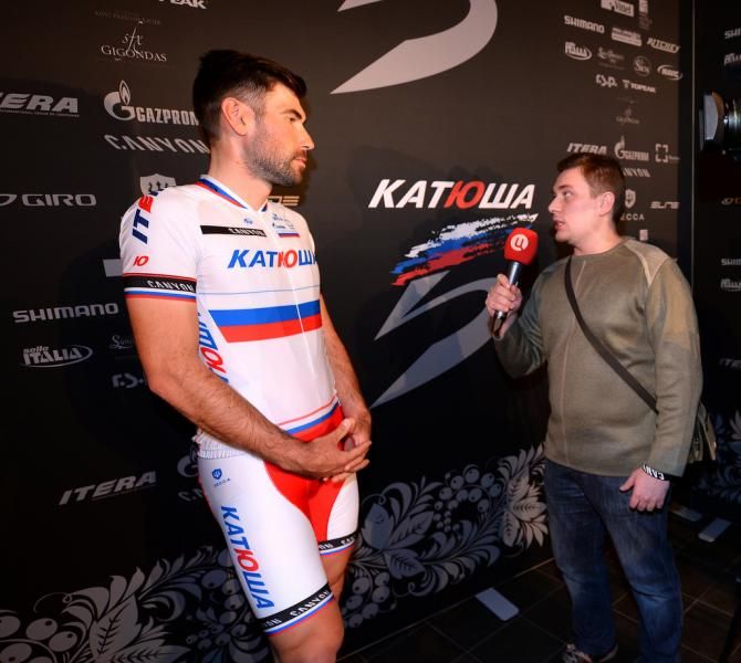 Russian road race champion Vladimir Isaichev