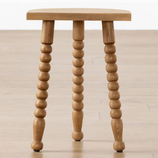 Alice Honey Wood Stool