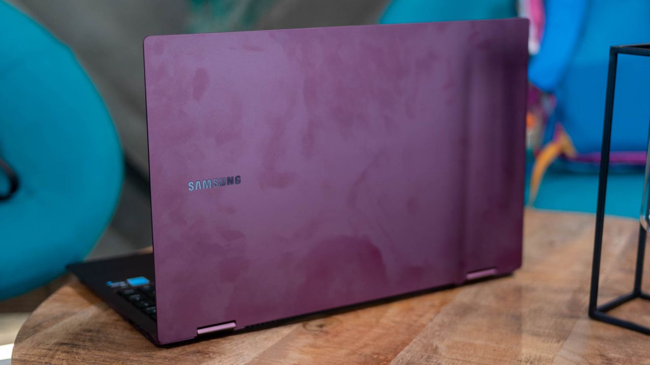 A photograph of the Samsung Galaxy Book2 Pro 360