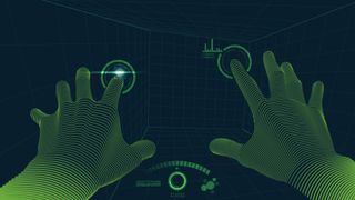 Des mains dans un monde VR