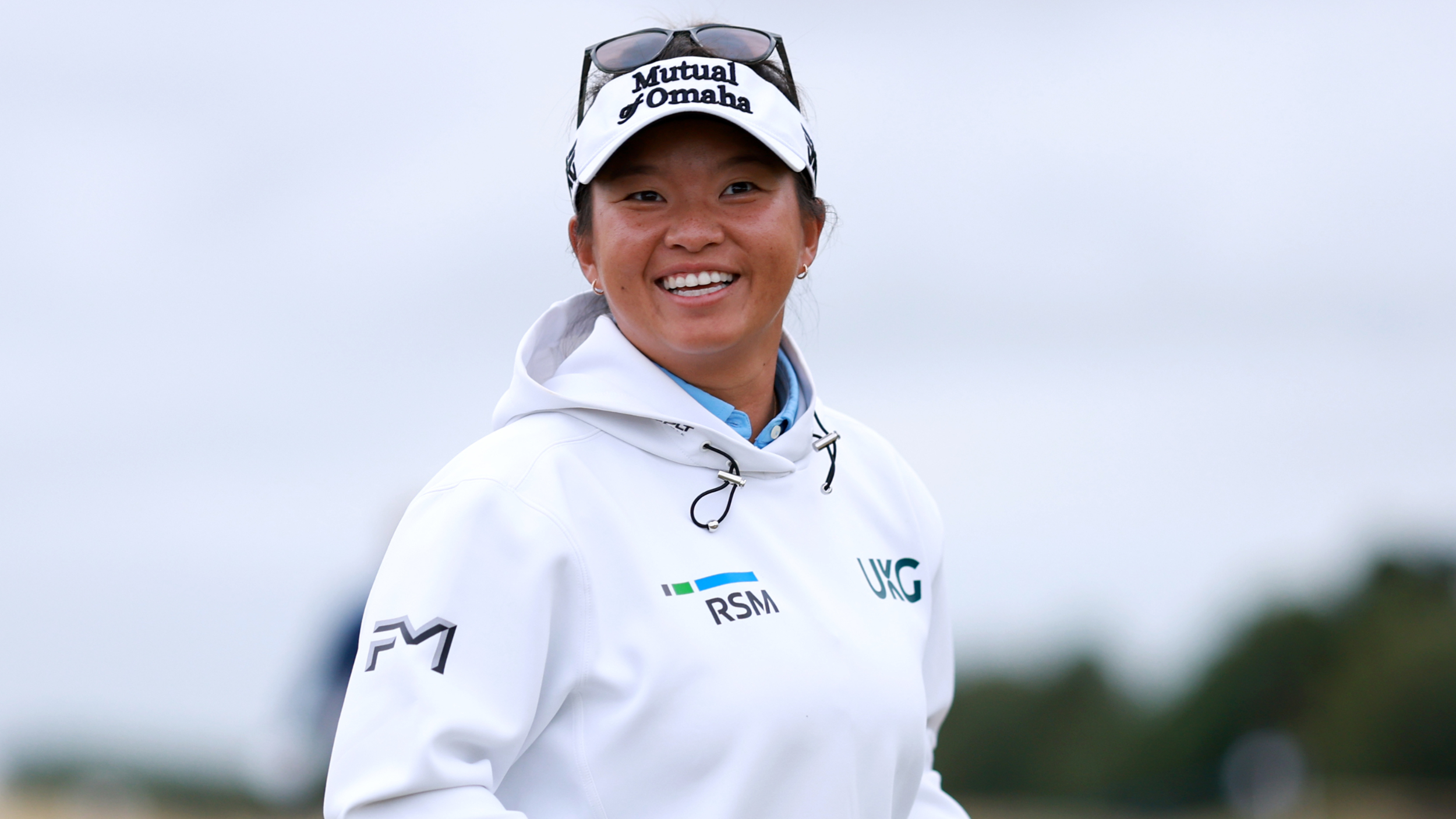 Megan Khang at the AIG Women's Open