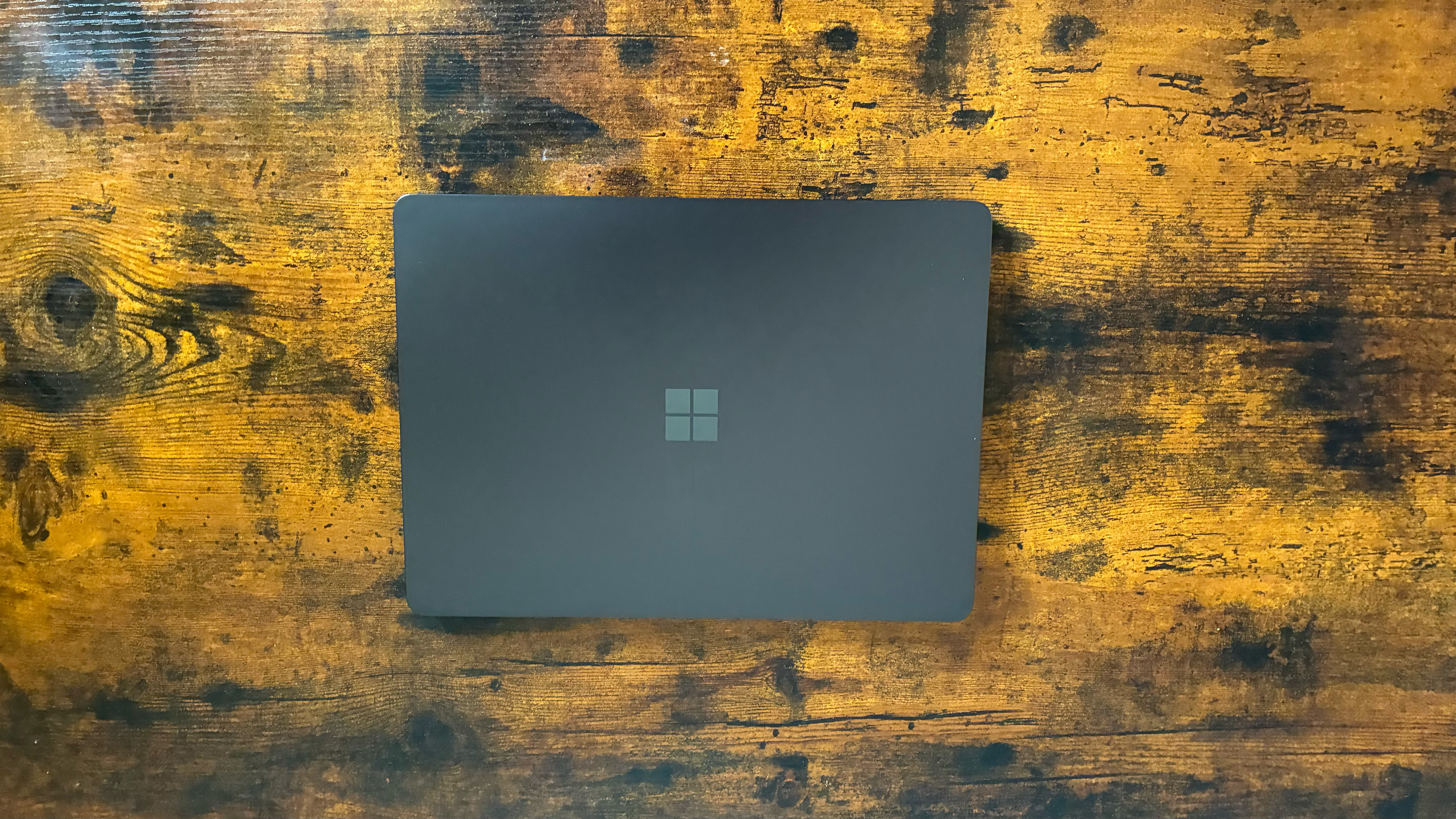 The Microsoft Surface Laptop 8 on a desk