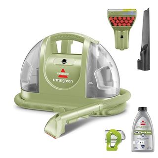 Bissell Little Green Multi-Purpose Portable Carpet and Upholstery Cleaner in sage green