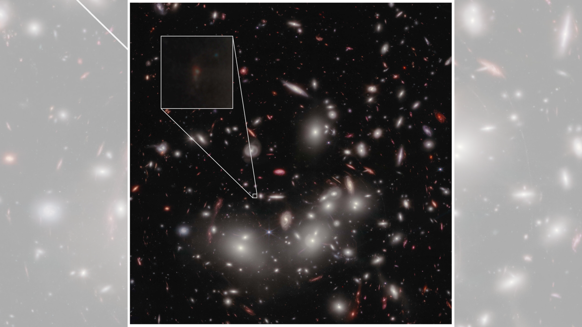 James Webb Space Telescope finds the faintest galaxy ever detected at the dawn of the universe