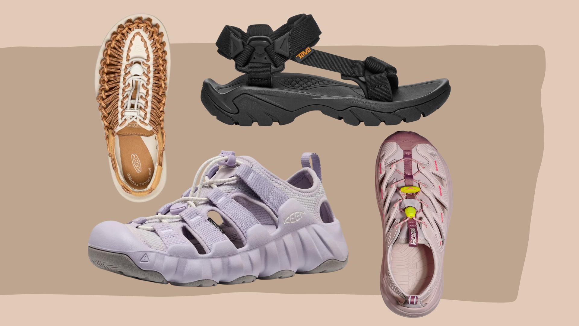A selection of the best hiking sandals, tried and tested by woman&amp;home