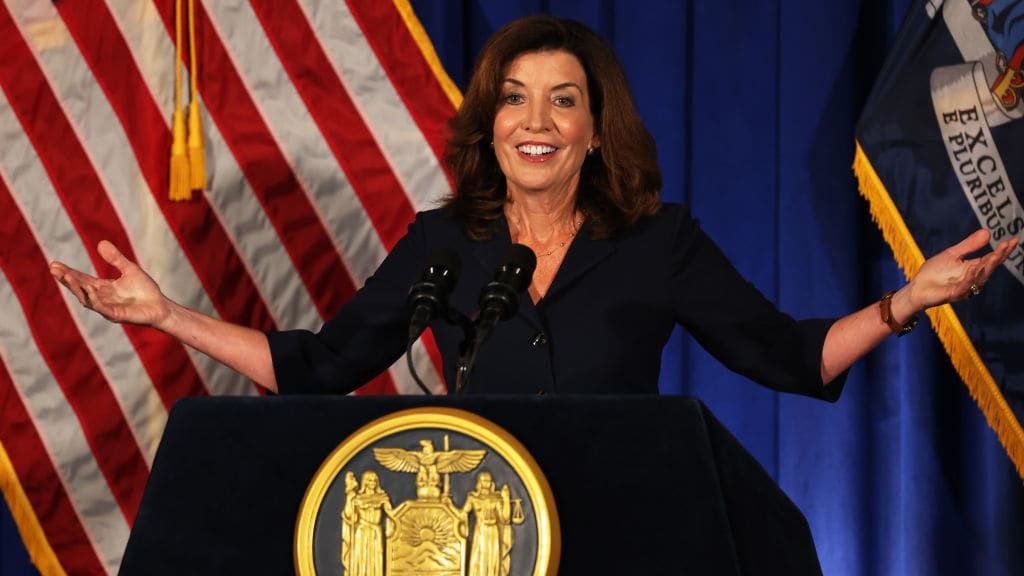 Gov. Kathy Hochul.