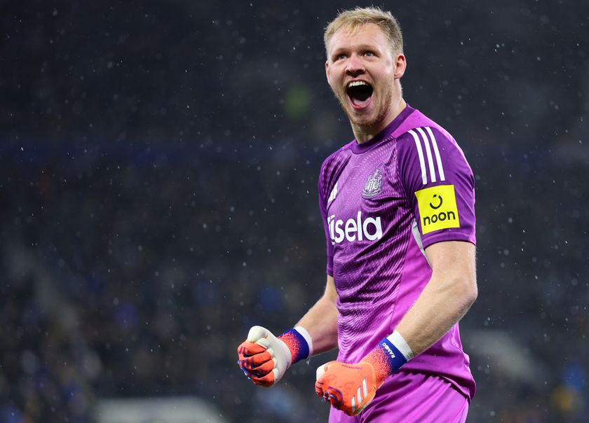 Newcastle United goalkeeper Aaron Ramsdale
