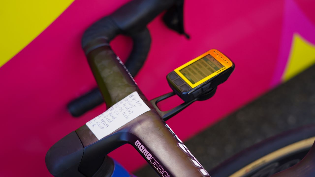 Kristen Faulkner's custom bike