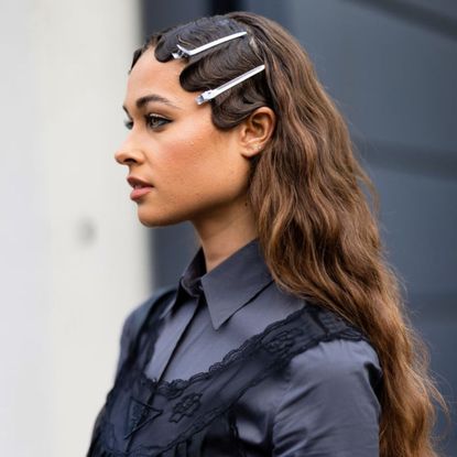 woman with styled waves after using the best shampoo for wavy hair - 1468953735