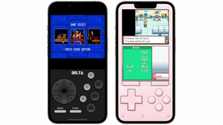 Delta with Genesis and Nintendo DS running on iPhone