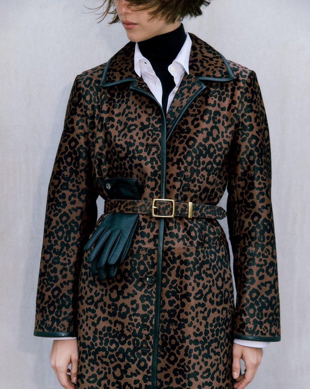 Rag &amp;amp; Bone, Isa Leopard-Print Calf Hair Coat