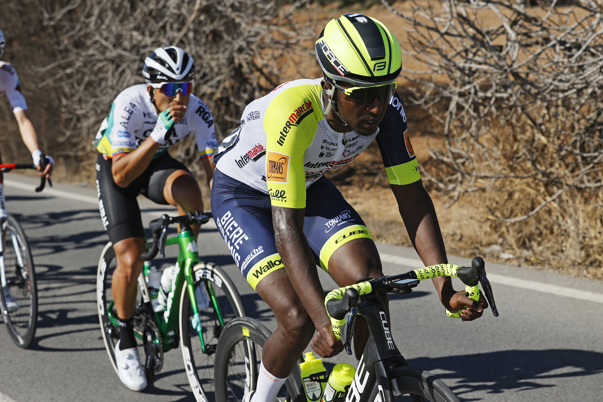 Vuelta a Andalucia Ruta Del Sol 2022 68th Edition 3rd stage Lucena Otura 1526 km 18022022 Biniam Girmay ERI Intermarch Wanty Gobert Matriaux photo Luis Angel GomezSprintCyclingAgency2022