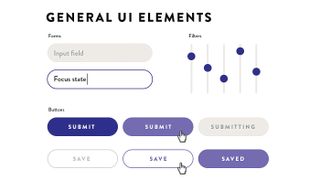 Avoid designing full pages – figure out a design system