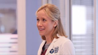 Jessy Schram as Hannah Asher in Chicago Med Season 10