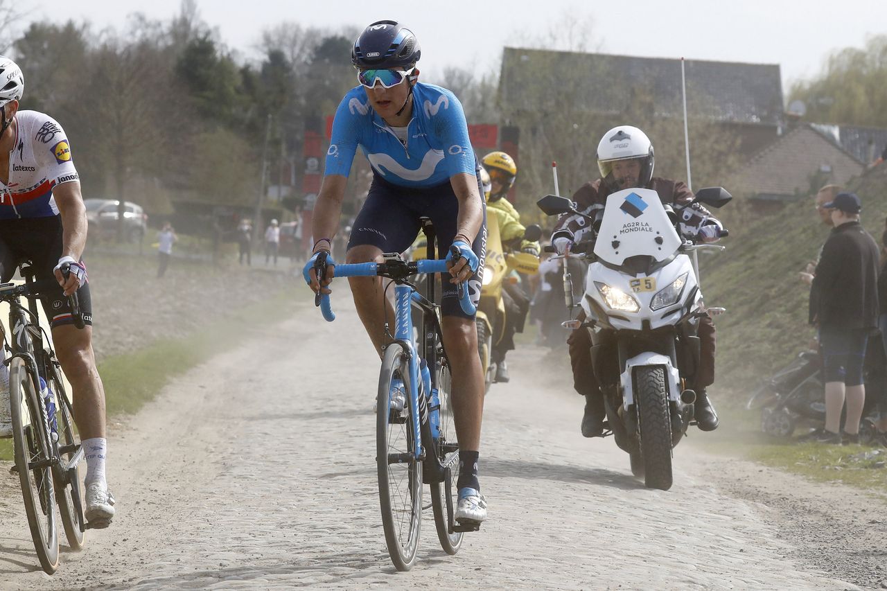Marc Soler (Movistar) in Paris-Roubaix