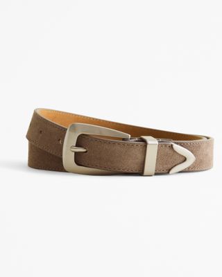 abercrombie Americana Suede Belt