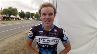 Steel Von Hoff (Chipotle) talked to us after the race in Buninyong.