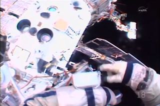 Russian Spacewalk to Install Cameras
