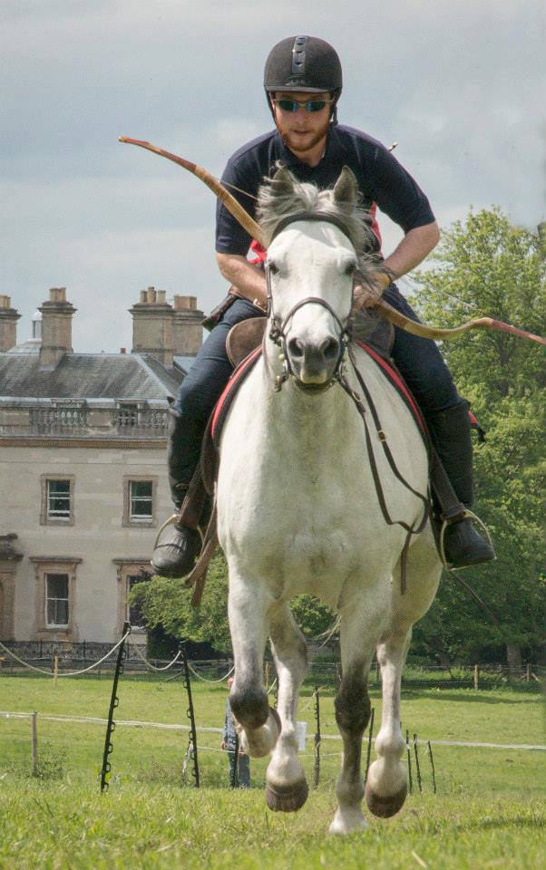 Horseback archery