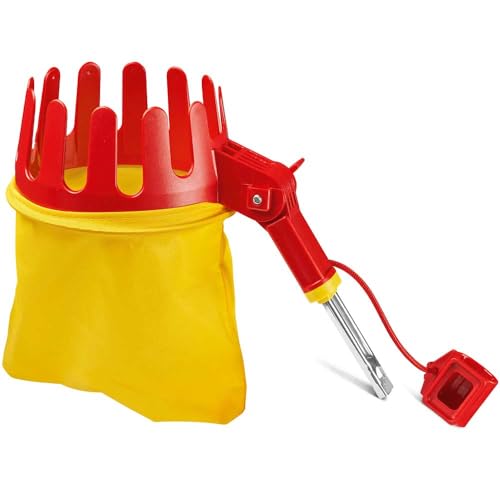 Wolf-Garten Rgm Multi-Change Adjustable Fruit Picker Tree Care Tool Head, Red