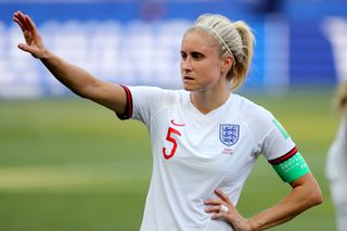 Steph Houghton is battling to be fit for the summer