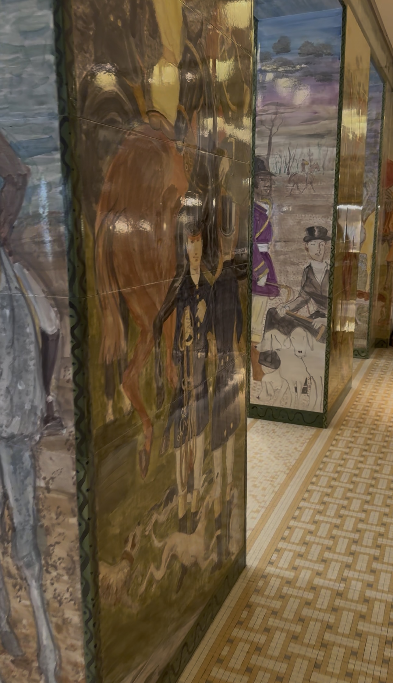 The Hermes flagship store in Paris.